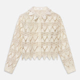 FRAME - The Lace Button Up Shirt
