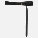 FRAME - The Double Wrap Belt -- Black