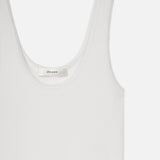 FRAME - The Mesh Trim Tank -- White