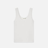 FRAME - The Mesh Trim Tank -- White
