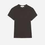 FRAME - The Rib Baby Tee -- Coffee Heather