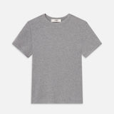 FRAME - The Rib Baby Tee -- Heather Grey