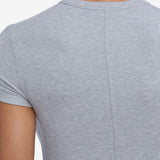 FRAME - The Rib Baby Tee -- Heather Grey