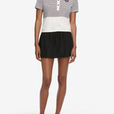 FRAME - The Tennis Polo -- White Multi