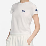 FRAME - The Tennis Tee -- White