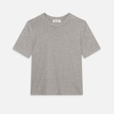FRAME - The Heather Plus One Tee -- Heather Grey