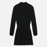 FRAME - The Smart Polo Dress -- Black