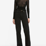 FRAME - The Sleek Sweater -- Black