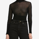 FRAME - The Sleek Sweater -- Black