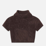 FRAME - The Teddy Turtleneck -- Coffee