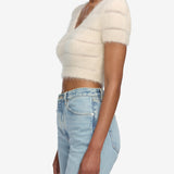 FRAME - The Cloud Sweater -- Cream
