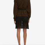 FRAME - The Cashmere Brushed Sweater -- Coffee