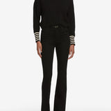 FRAME - The Sailor Pullover -- Black Multi
