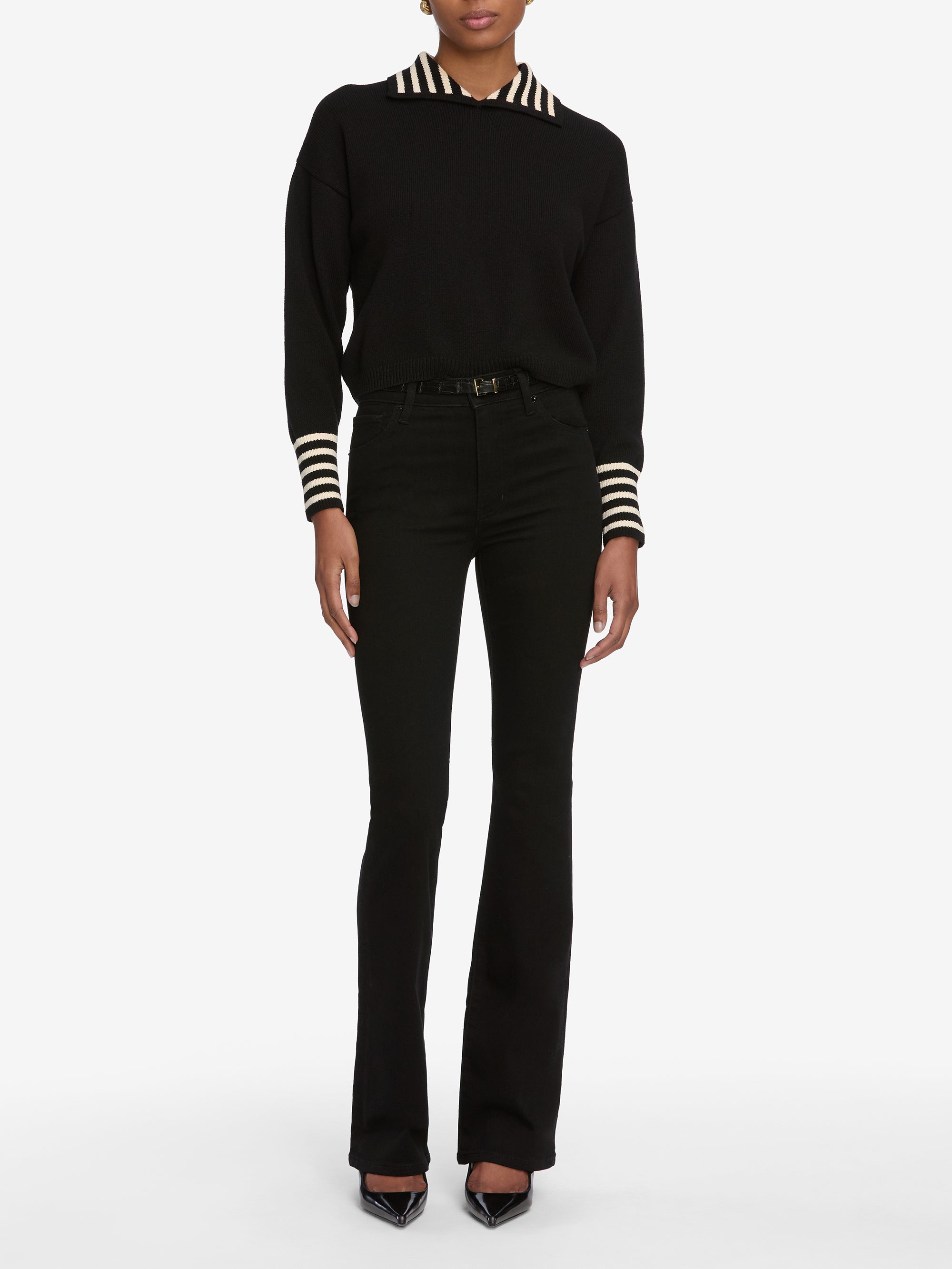 sweater full front view