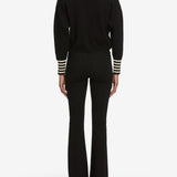 FRAME - The Sailor Pullover -- Black Multi