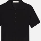 FRAME - The Smart Polo -- Black