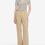 FRAME - The Keyhole Polo -- Cream Multi