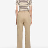 FRAME - The Pleated Stilt Trouser -- Light Khaki