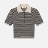 FRAME - The Smart Polo -- Cream Multi