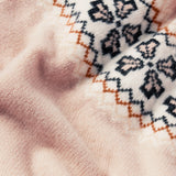 FRAME - The S/S Cashmere Fairisle -- Pink Sand