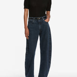 FRAME - The Ladder Pointelle Sweater -- Black