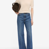 FRAME - The Ladder Pointelle Sweater -- Cream