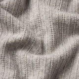 FRAME - The Ladder Pointelle Sweater -- Light Heather Grey