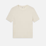 FRAME - The Fine Cable Tee -- Cream