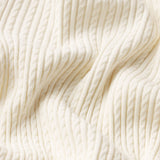 FRAME - The Fine Cable Tee -- Cream