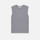FRAME - The Fine Cable Tank -- Grey Blue