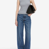 FRAME - The Fine Cable Tank -- Grey Blue