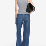 FRAME - The Fine Cable Tank -- Grey Blue