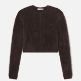 FRAME - The Teddy Cardi -- Coffee