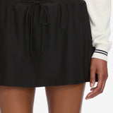 FRAME - The Tennis Drawstring Skirt -- Navy