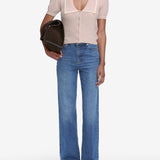 FRAME - The Cashmere Sailor Sweater -- Pink Sand Multi