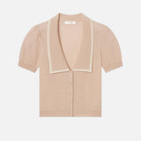 FRAME - The Cashmere Sailor Sweater -- Pink Sand Multi