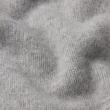 FRAME - The Cashmere V Sweater -- Heather Grey