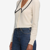 FRAME - Cashmere Sailor Sweater -- Cream Multi