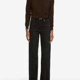 FRAME - The Ladder Pointelle Cardi -- Coffee