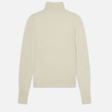 FRAME - Slim Turtleneck -- Cream