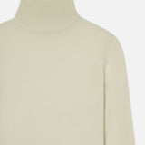 FRAME - Slim Turtleneck -- Cream
