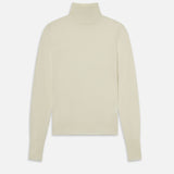 FRAME - Slim Turtleneck -- Cream