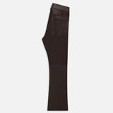 FRAME - The Leather Reboot Crop -- Truffle