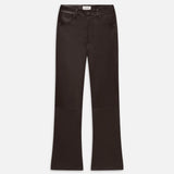FRAME - The Leather Reboot Crop -- Truffle