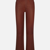 FRAME - The Leather Reboot Crop -- Whiskey