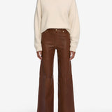 FRAME - The Cashmere Brushed V Sweater -- Cream