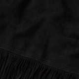 FRAME - The Saddle Skirt -- Black