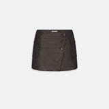 FRAME - The Leather Cargo Mini -- Coffee