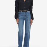 FRAME - The Long Sleeve Sailor Blouse -- Navy