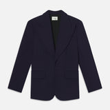 FRAME - The Peak Lapel Blazer -- Royal Purple